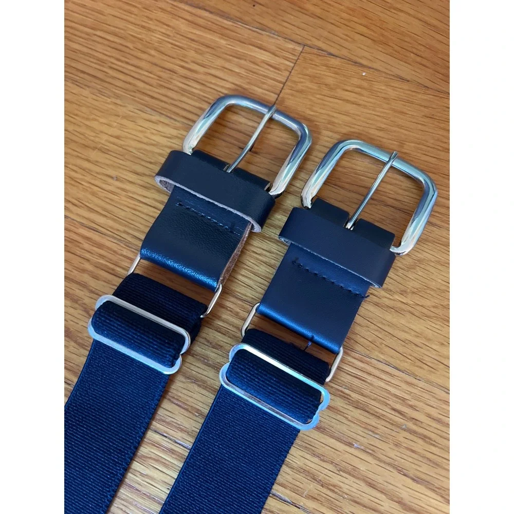 Champro Youth Elastic Baseball Softball Belts Navy Blue Set of 2 Adjustable